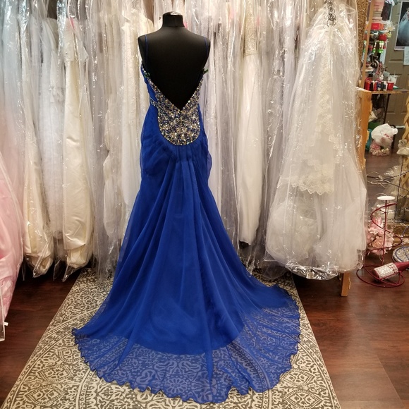 blue greek goddess dress Blue White Greek Goddess Chic Dress Halloween Costume
